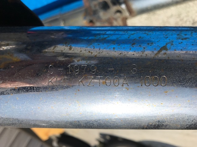 kawasaki 純正 Z1000MK2 マフラー 当時物 希少
