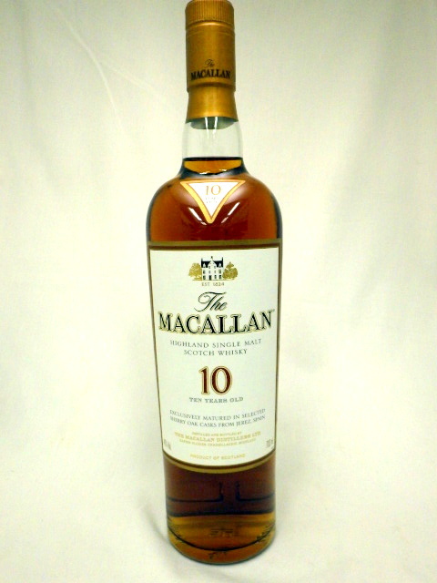 ☆未開栓 古酒☆The Macallan 10Years Old マッカラン10年☆700ml 40%