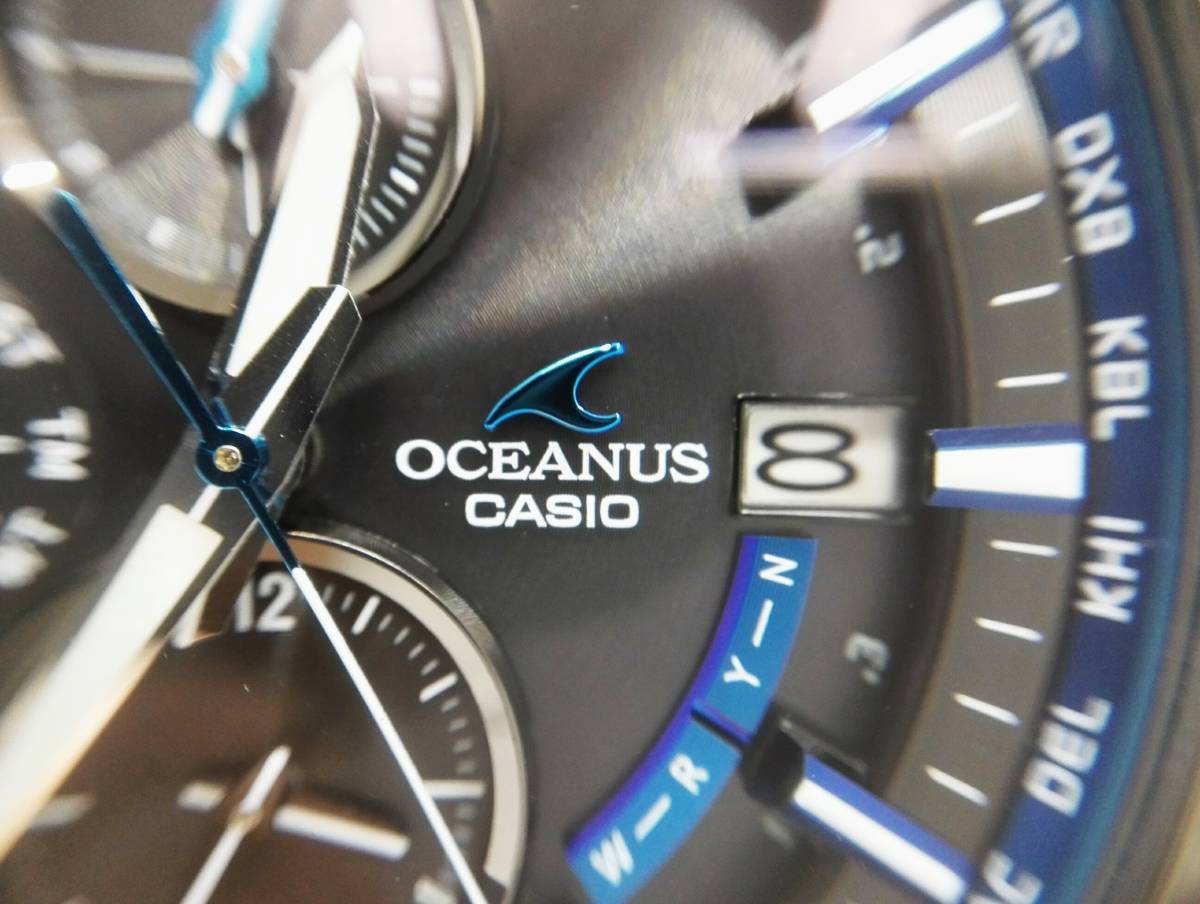 稼働中カシオ OCEANUS OCW-S1000J-1AJF 箱・保証書付き - 時計