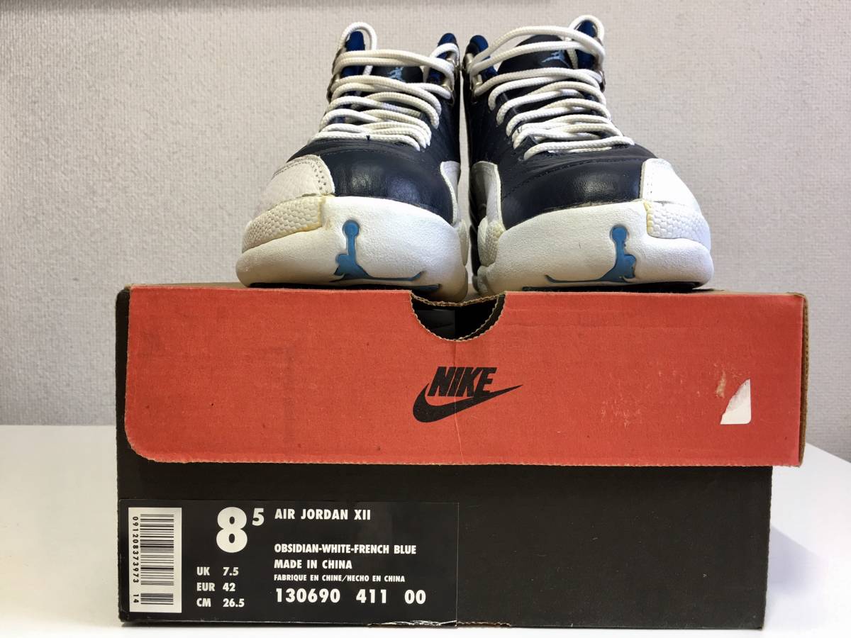 ◇NIKE AIR JORDAN 12 オリジナル 26.5cm エアジョーダン12 ネイビー 