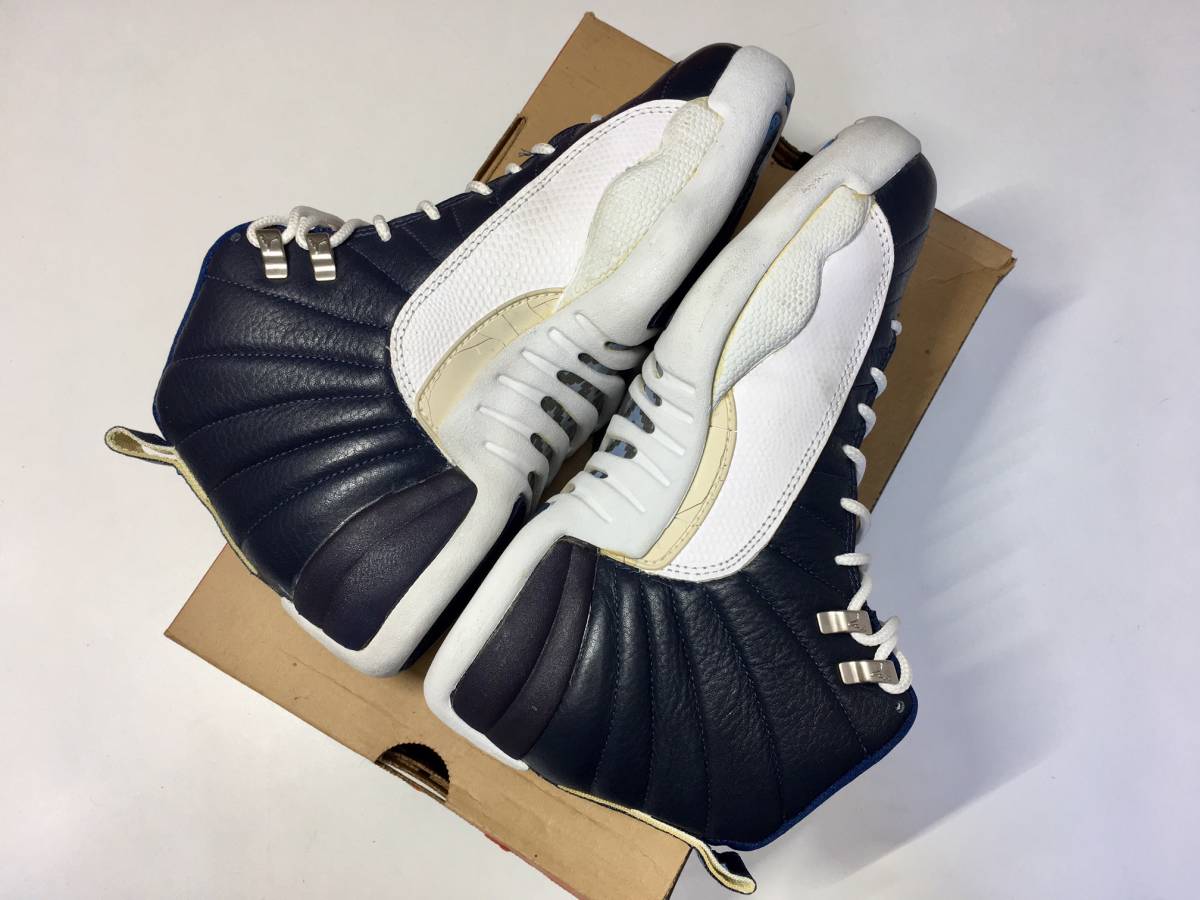 ◇NIKE AIR JORDAN 12 オリジナル 26.5cm エアジョーダン12 ネイビー 
