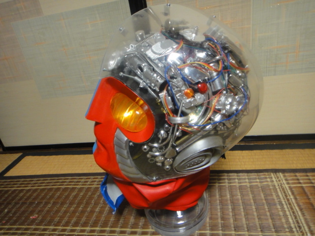 人造人間ハカイダー　　アトラク　コスプレ　マスク GW限定！昭和特撮大放出⑥1/1 マスク 人造人間キカイダー衣装一式