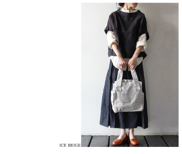 直売割 ＊KAPITALキャピタル＊6号帆布スタンダード TOTEBAG（小 
