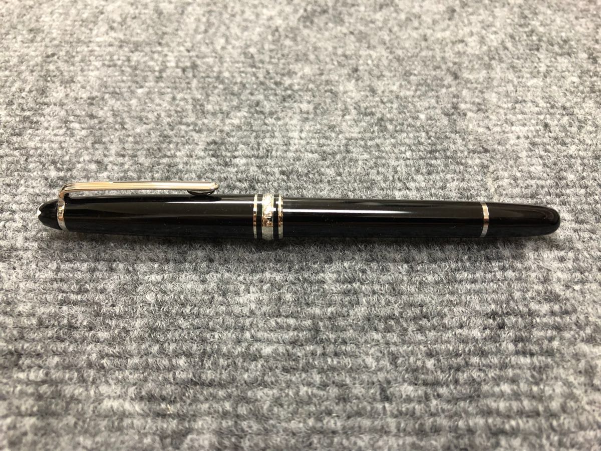 Mont Blanc マイスター ボールペン ブラック×シルバー モンブラン 