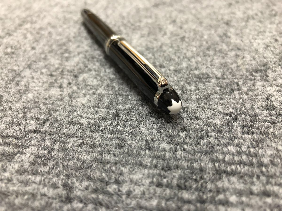Mont Blanc マイスター ボールペン ブラック×シルバー モンブラン 