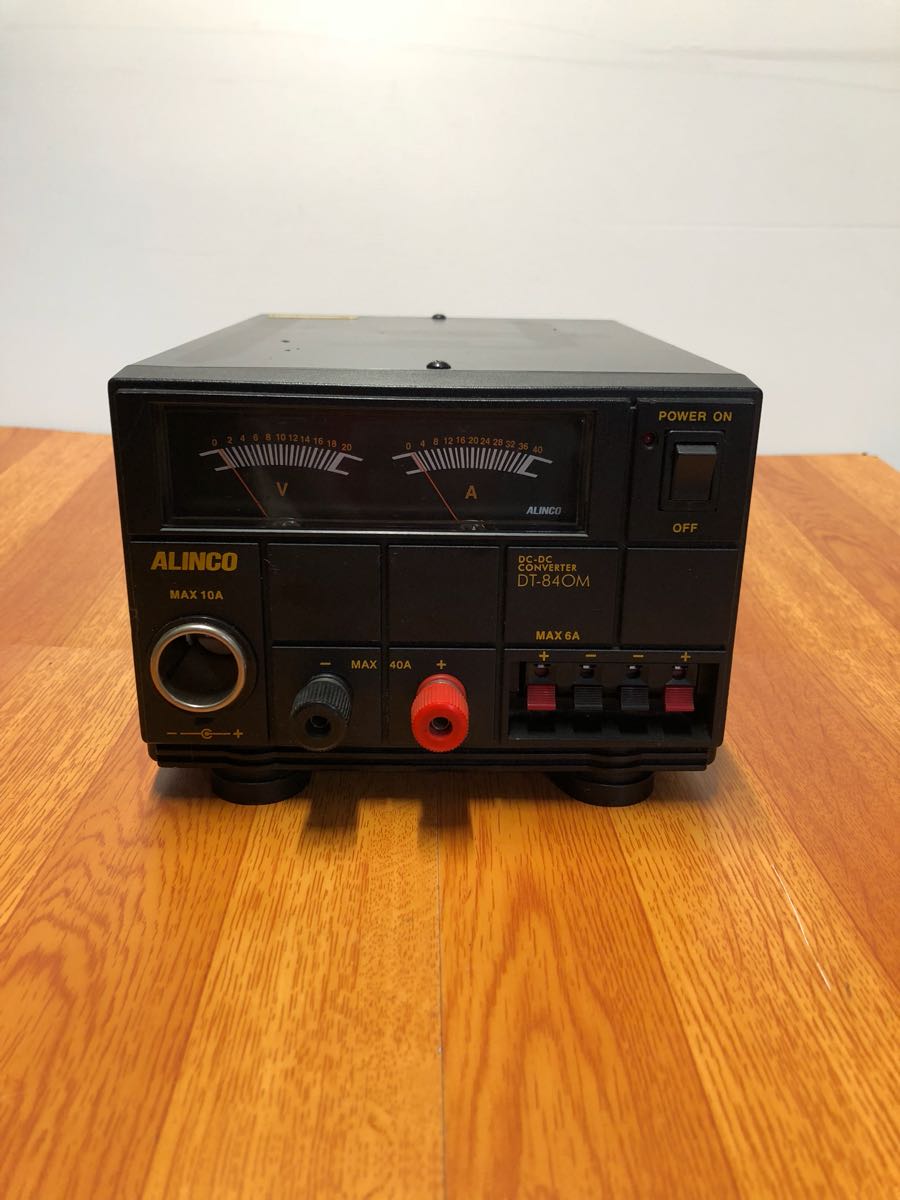 動作品】 アルインコ DT-840M デコデコ DC-DC コンバーター 40A ,中古
