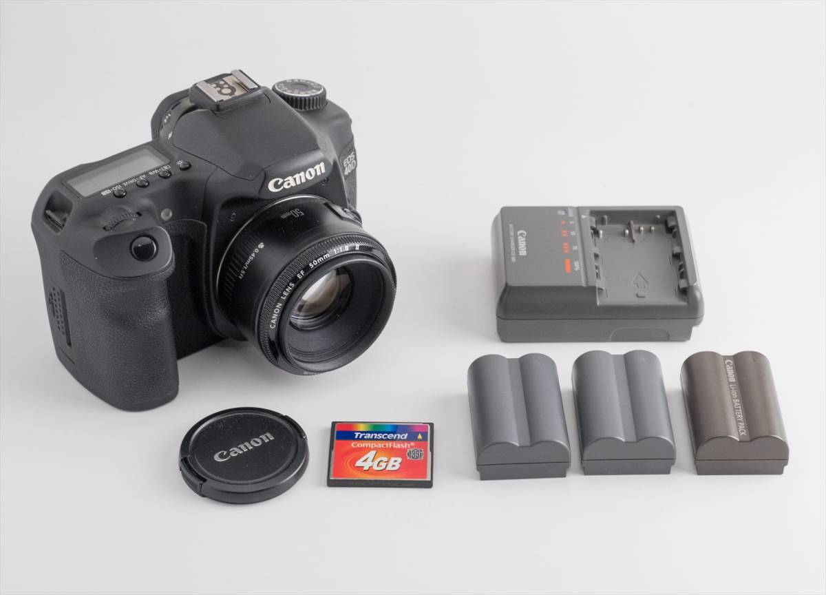 Canon EOS 40D + EF 50mm f1.8 II Near Mint] Canon EOS 40D DSLR
