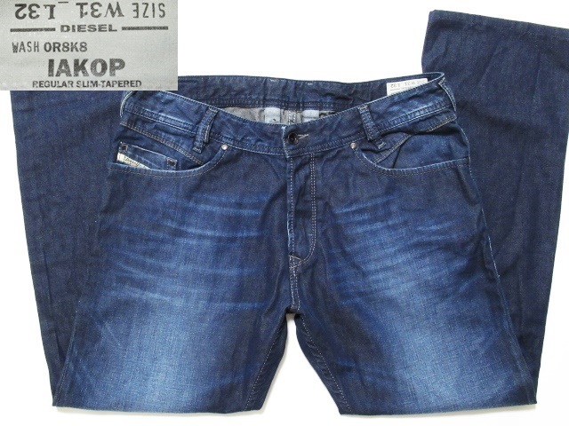【最安値，限定SALE】 DIESEL IAKOP ディーゼル イアコップ W31 スリムテーパード デニム ジーンズ メンズ L相当(W31)｜売買されたオークション情報、yahooの商品情報をアーカイブ公開 - オークファン 男性用