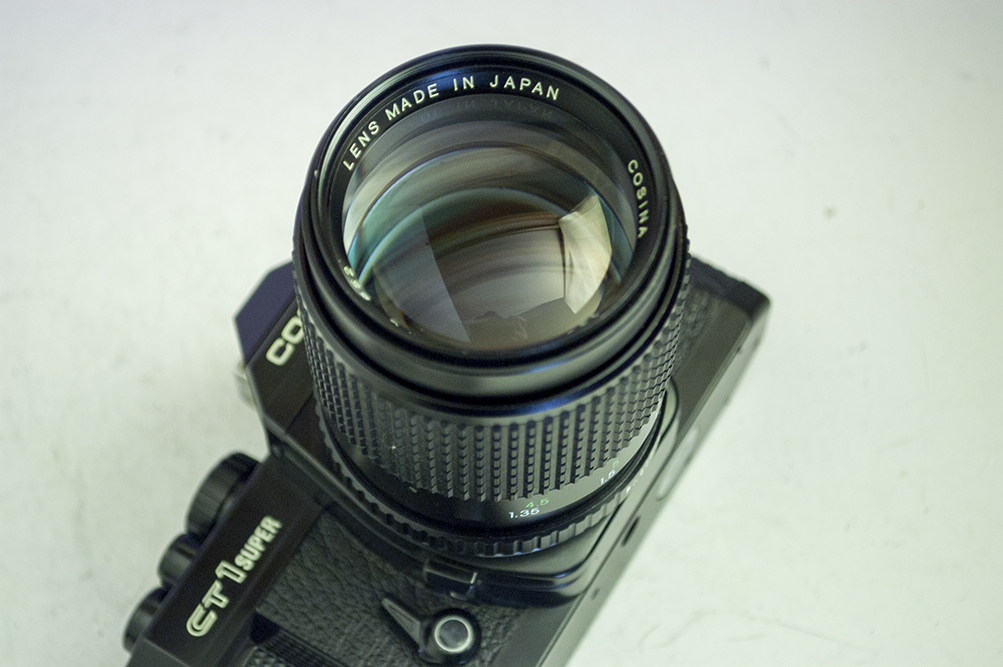 コシナ•一眼レフカメラ・CT1SUPER・28〜135mmレンズ付き＆ケース