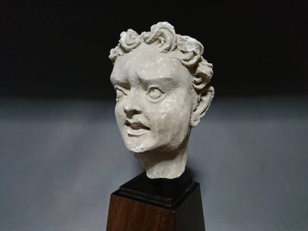 ガンダーラ 供養者頭部 仏陀 / ガンダーラ美術 仏教美術 仏像 gandhara