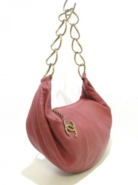 シャネル CHANEL バッグ ショルダーバッグ レザー ボルドー チェーン
