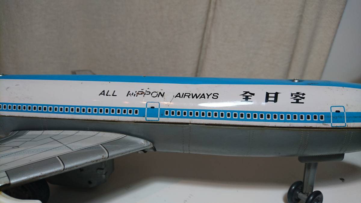 野村トーイ/JAL全日空ブリキ飛行機JA8501/昭和レトロ 【公式通販】
