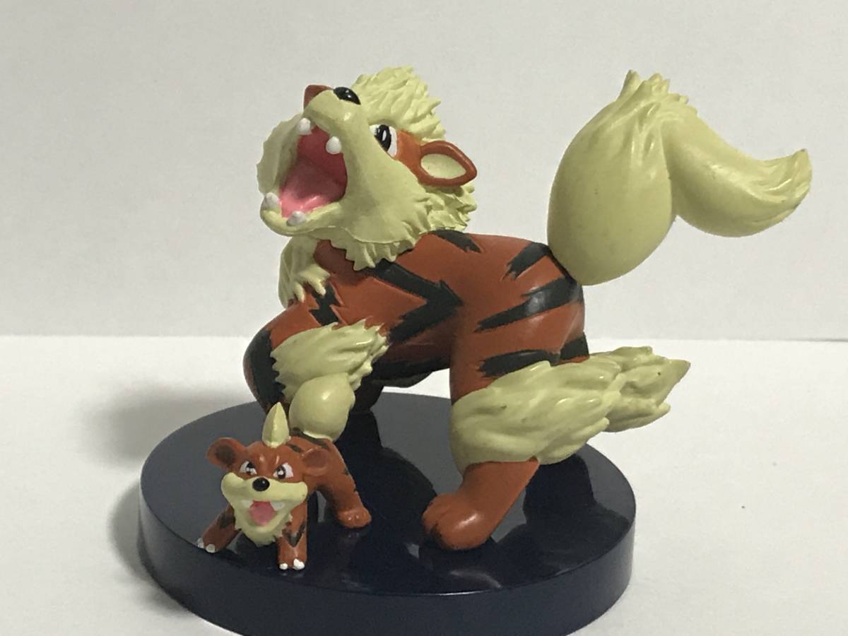 立体ポケモン図鑑 SP01 ガーディ ウィンディ フィギュア 人形 フィギア