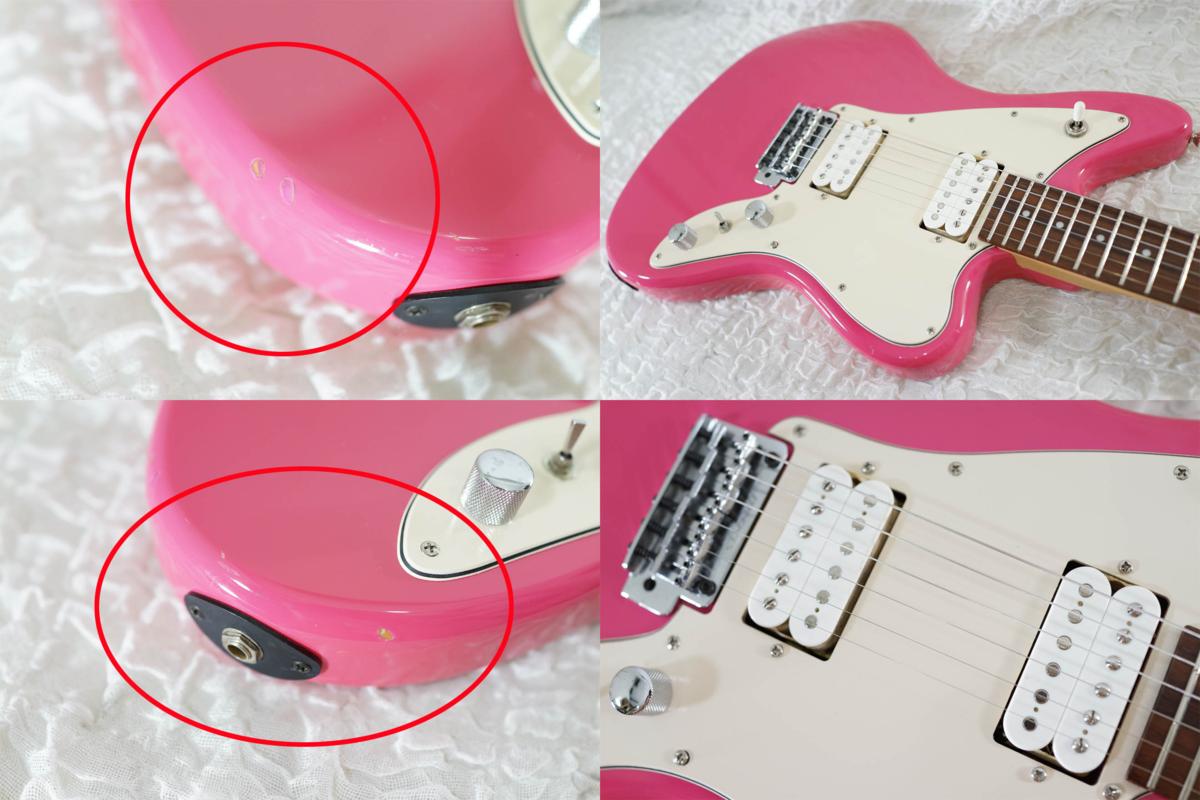 FERNANDES JG-40 エレキギター ピンク ☆FERNANDES☆JG-40 ピンク