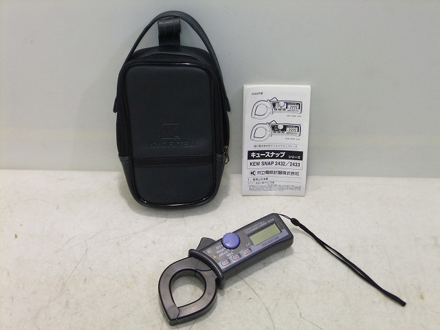 △▽2518 KYORITSU 漏れ電流測定用デジタルクランプメータ KEW
