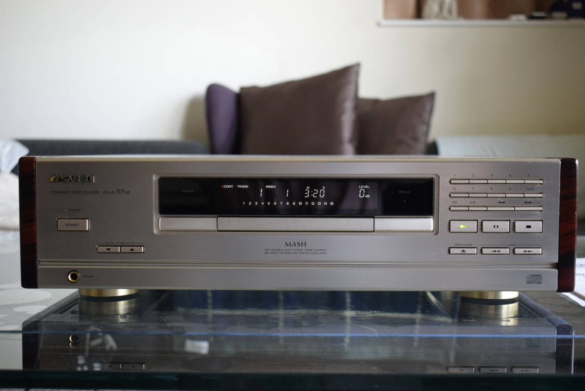 SANSUI SANSUI(山水) CD-α717DR メーカー修理完了品 取説原本/リモコン