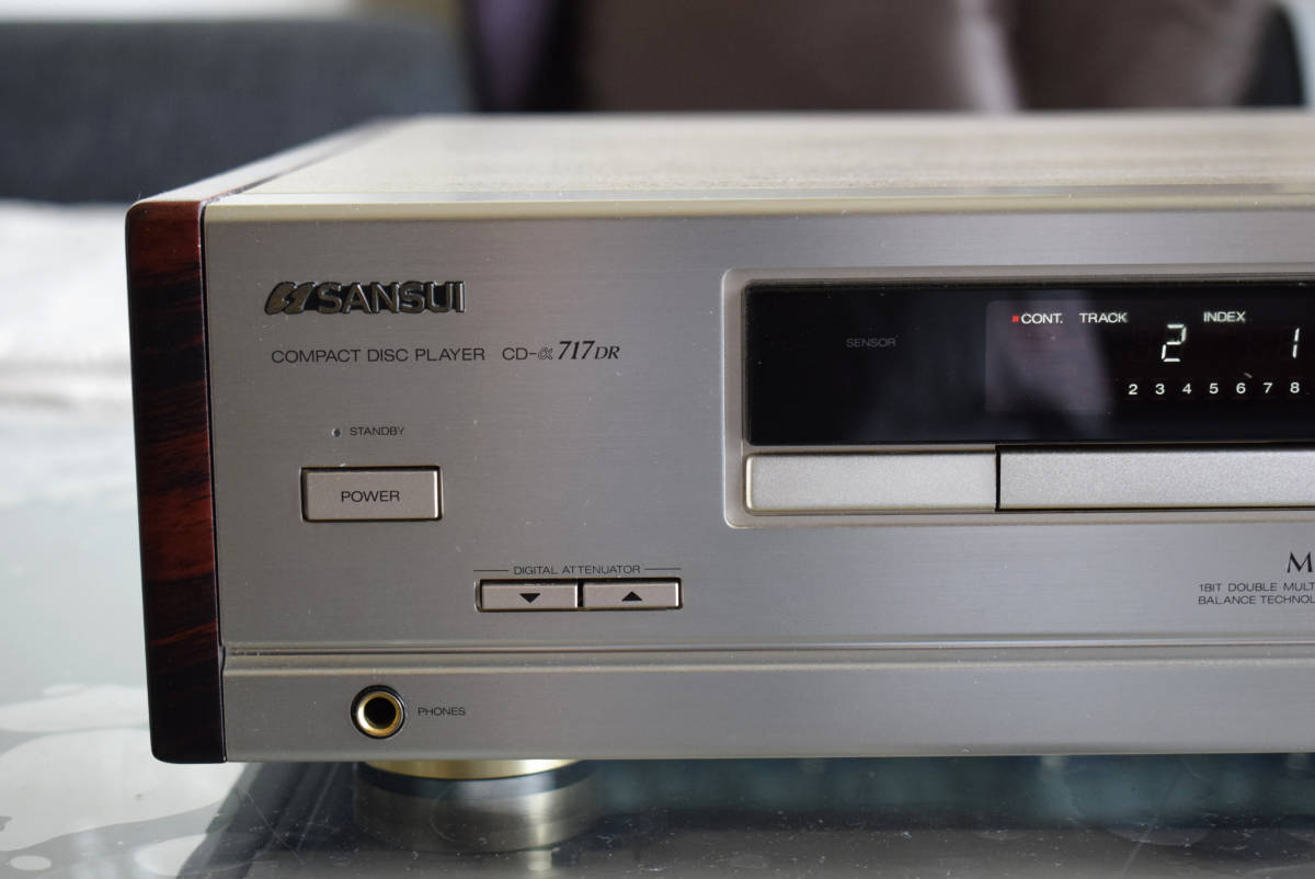 SANSUI SANSUI(山水) CD-α717DR メーカー修理完了品 取説原本/リモコン
