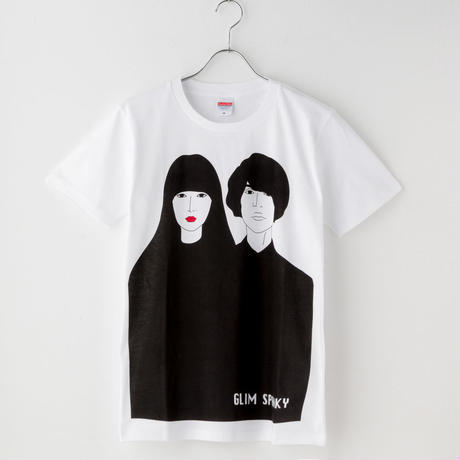 ○GLIM SPANKY メンバーイラストTシャツ/Lサイズ 未使用未開封 検