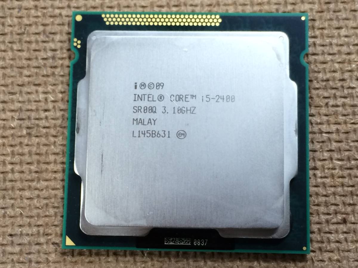 Core Intel i5-2400 Processor SR00Q Socket Quad CPU 6MB 3.1 GHz 