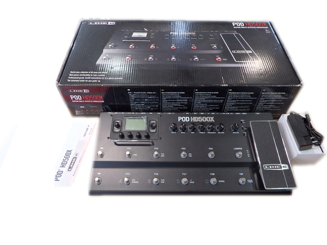 美品!!LINE6/ライン6◇POD HD500X◇マルチエフェクター/アンプ