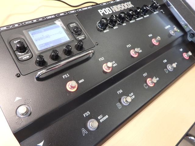 美品!!LINE6/ライン6◇POD HD500X◇マルチエフェクター/アンプ