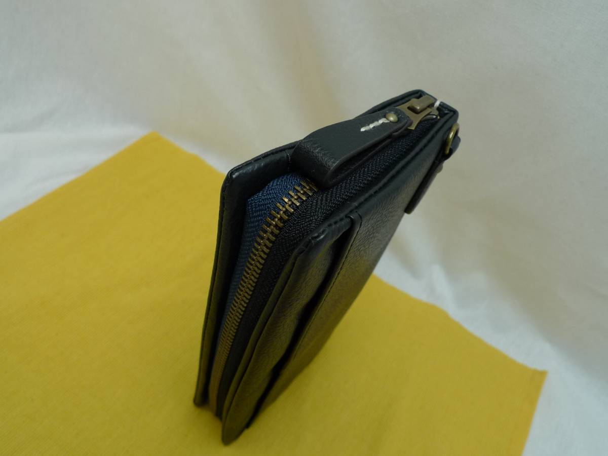 【送料無料】【8040円OFF】AXE アックス ラウンドファスナー 長財布 カフカ 602634 ブラック