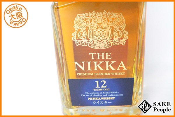 ザニッカ12年 NIKKA WHISKY 化粧箱付き 未開栓 2本 ザニッカ12年 NIKKA