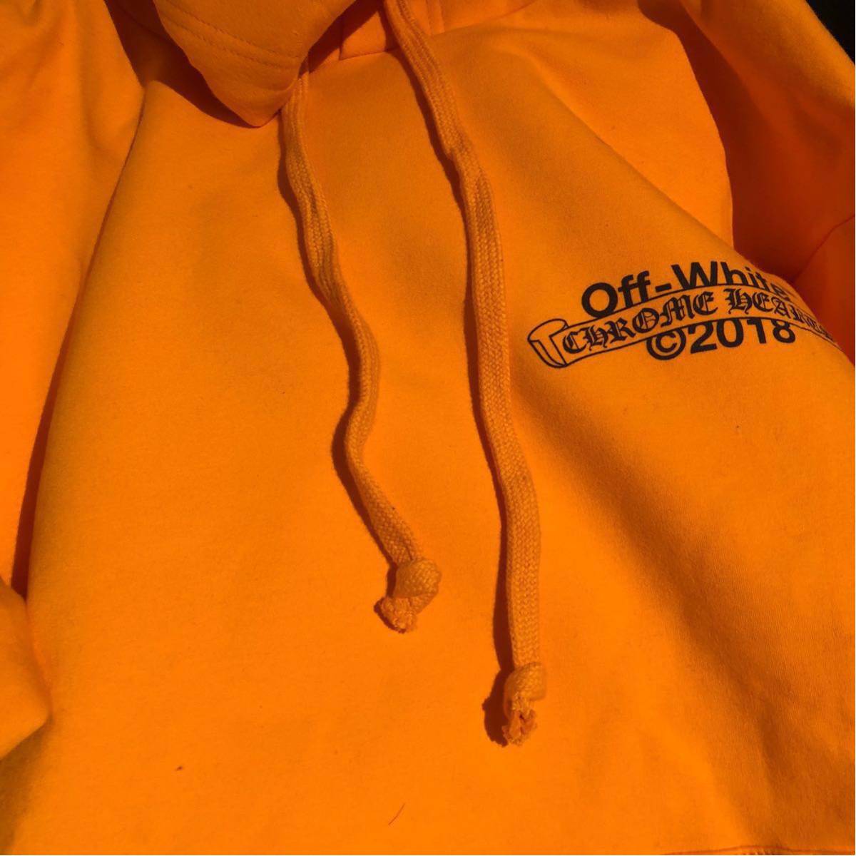 chrome hearts × off-white 限定 パーカー クロムハーツ オフホワイト 
