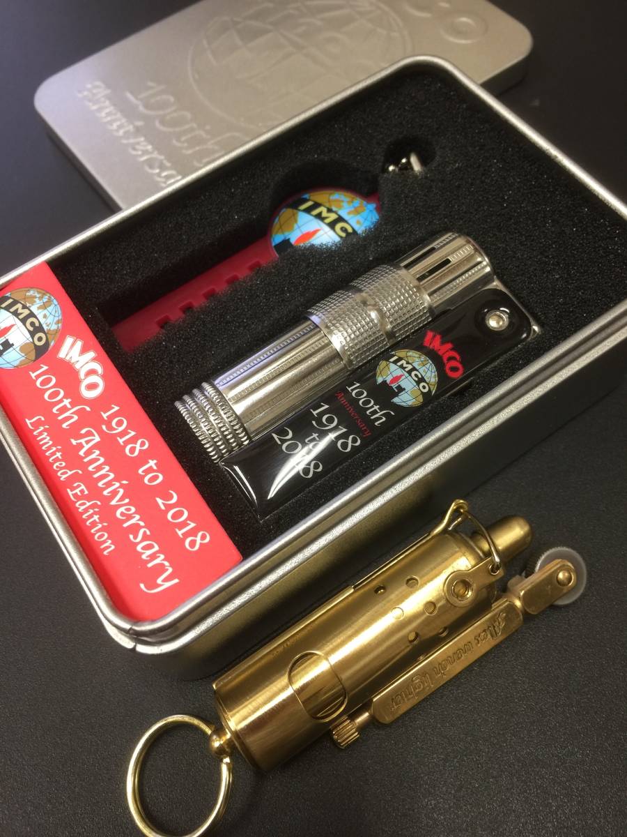 Imco イムコ 100周年記念モデル 限定品 トレンチライター レプリカ セット オイルライター 売買されたオークション情報 Yahooの商品情報をアーカイブ公開 オークファン Aucfan Com