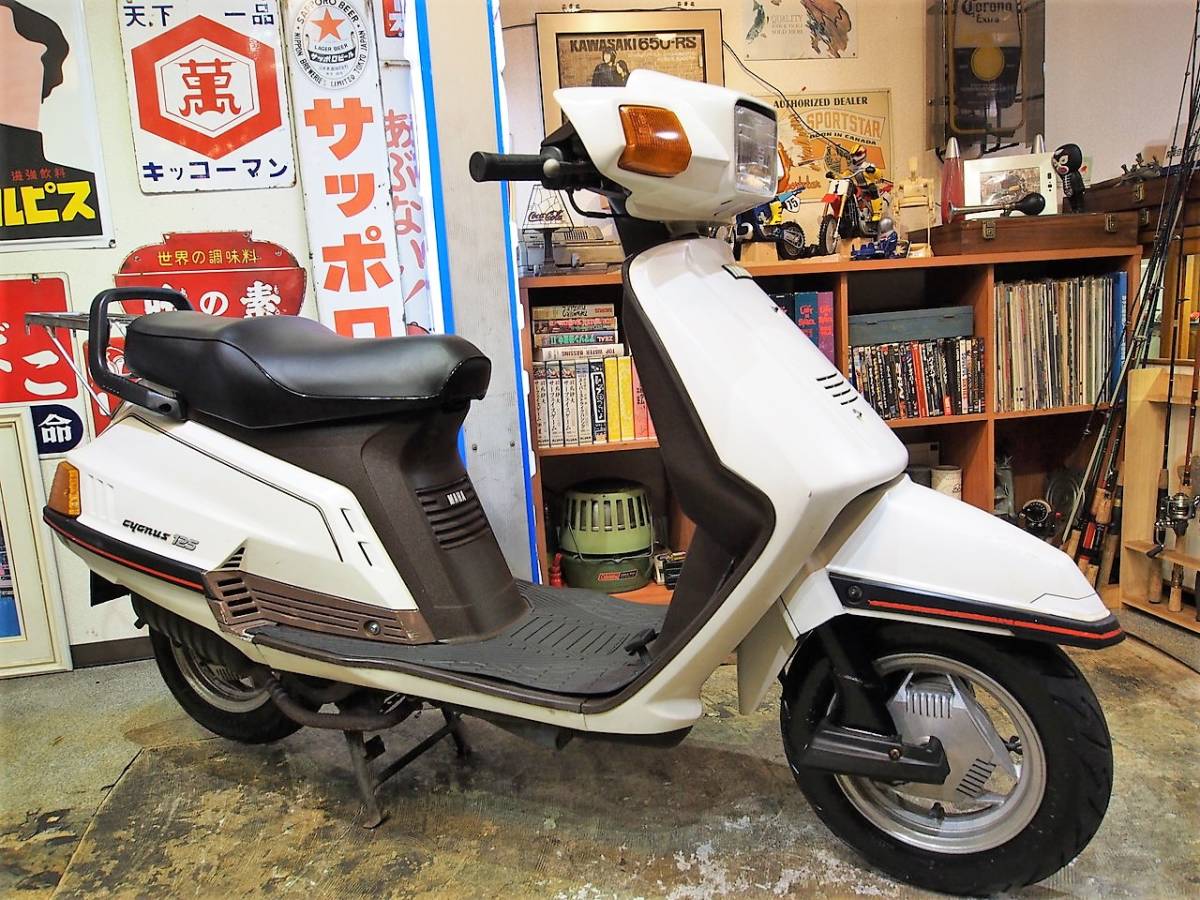 Yahoo!オークション 「シグナス125 50v」(オートバイ車体 (start 