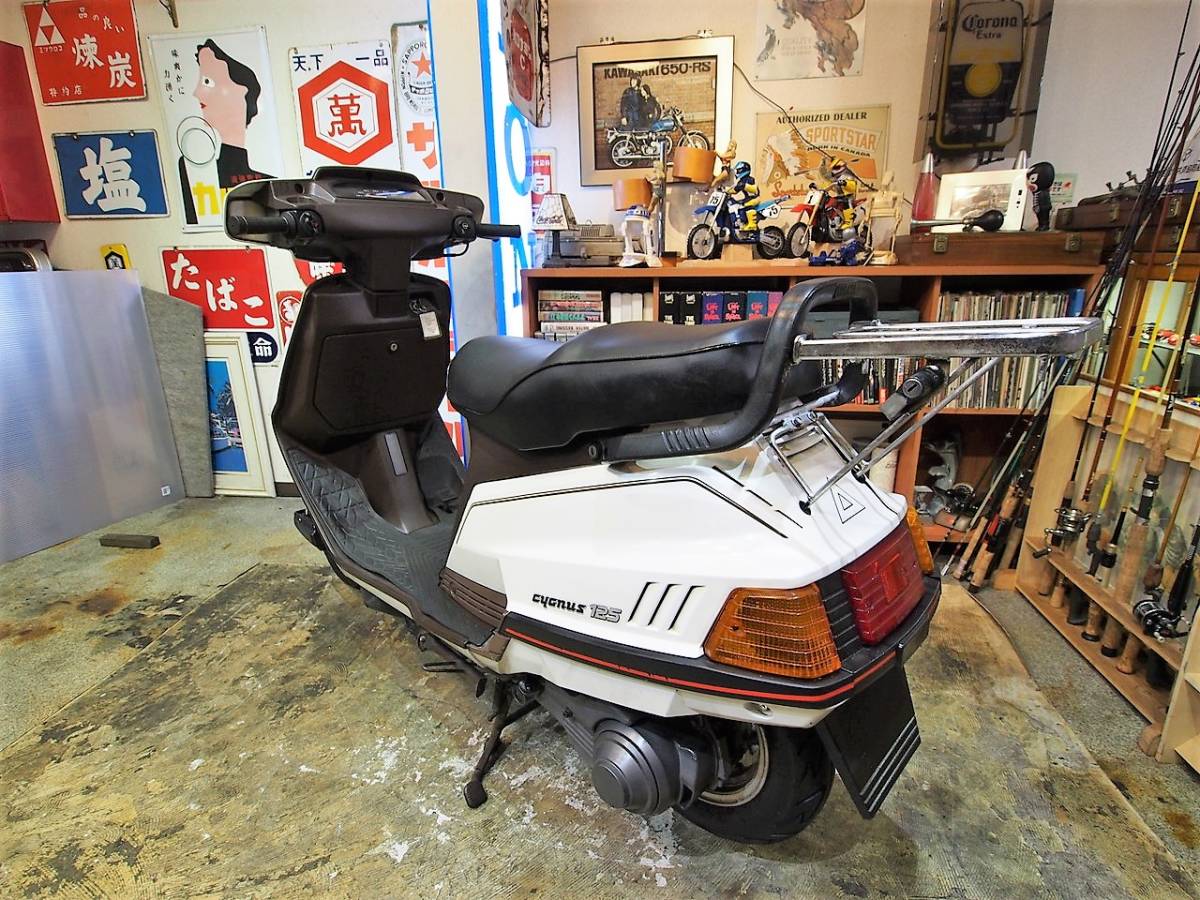 Yahoo!オークション 「シグナス125 50v」(オートバイ車体 (start 