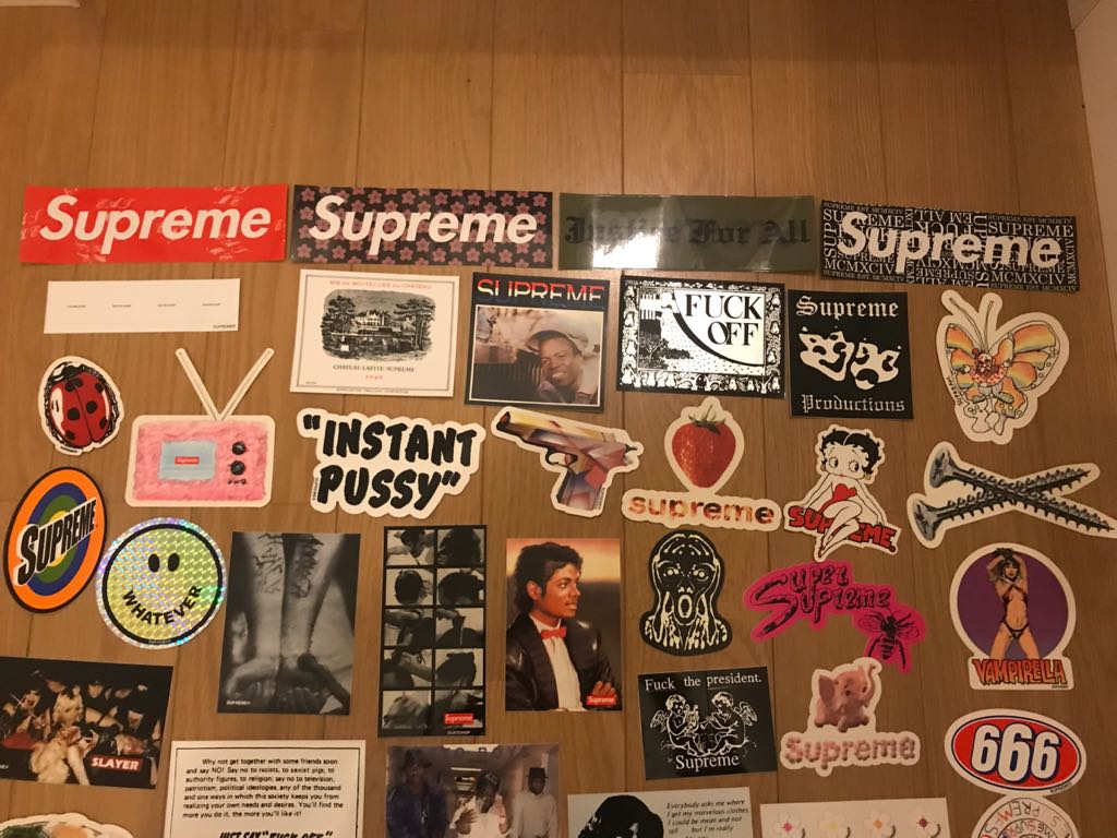 Supreme ステッカー47枚セット Box Logo Gucci Nas マイケル ベティ他 その他 売買されたオークション情報 Yahooの商品情報をアーカイブ公開 オークファン Aucfan Com