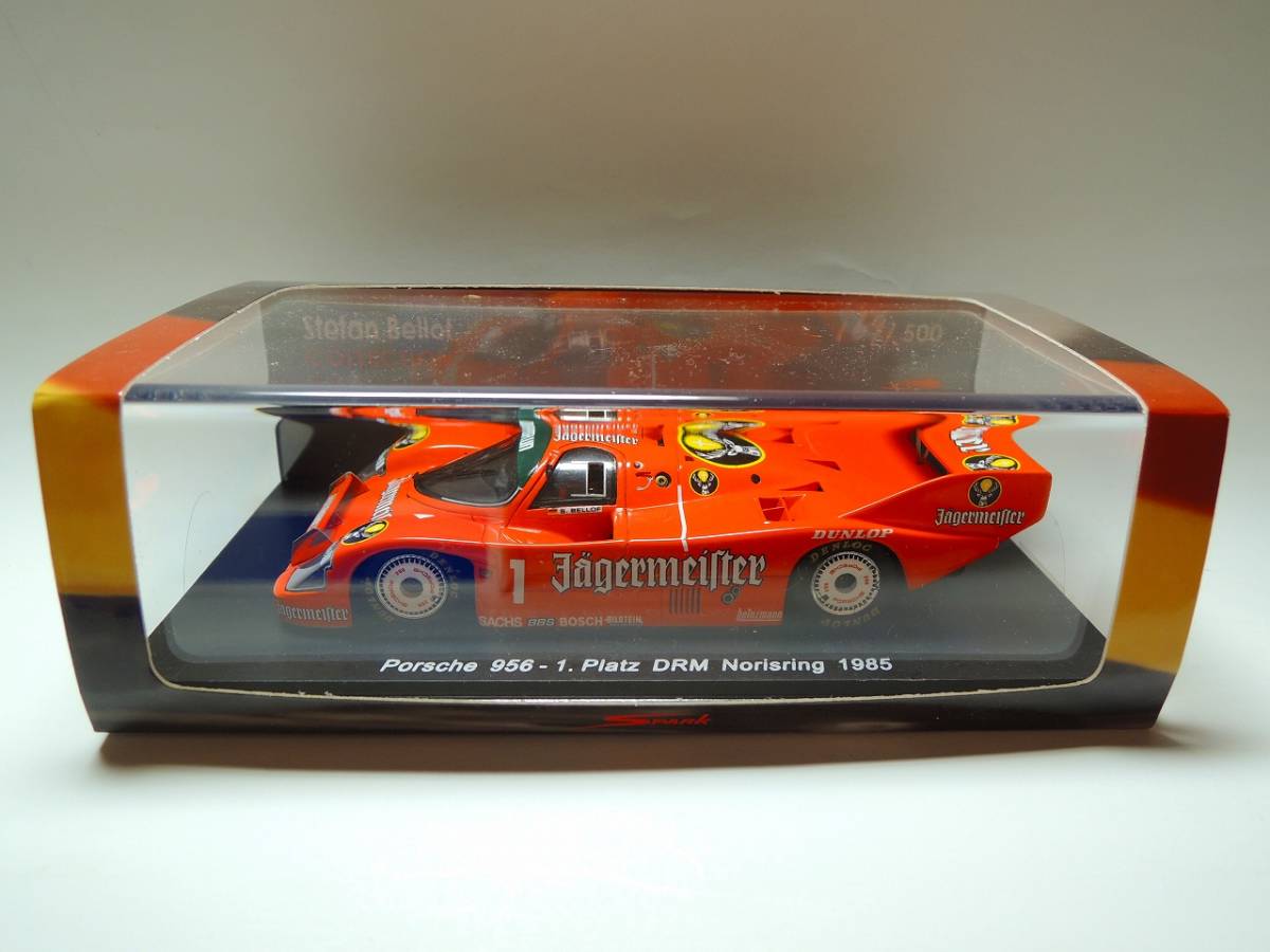 美品】 Spark SBコレクション ベロフ特注 ポルシェ Porsche 956-1 DRM
