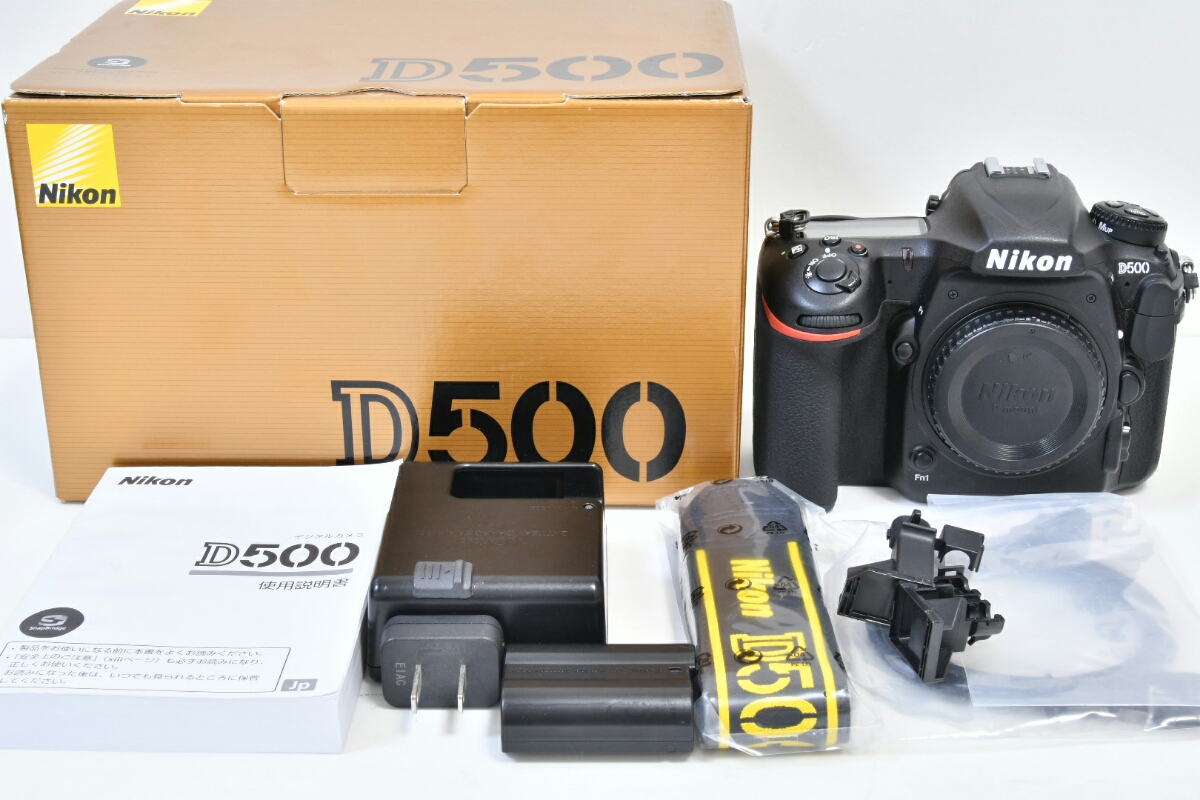 Nikon ニコン D500 ボディ 元箱付属 付属品完備 ニコン Nikon D500 ボディ 良品＞ニコン Nikon D500 ボディ