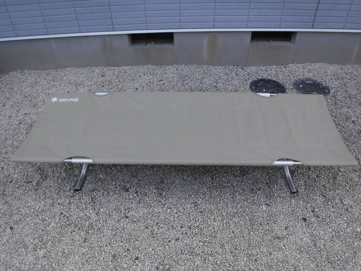 中古☆ スノーピーク コットハイテンション（BD-030）・ 床面保護