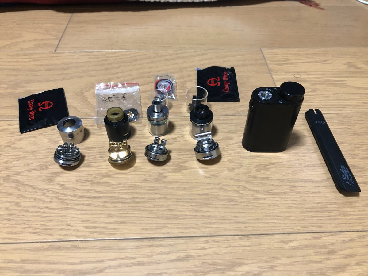 VAPE アトマイザー mod セット売り istick pico など LUSH PLUS RDA Rabies RDA goblin ...
