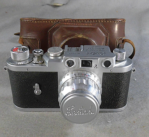 OLYMPUS PEN Mini E -PM2 本体、レンズ　セット 西E】03「レオタックス/Leotax レオタックスK？・革ケース