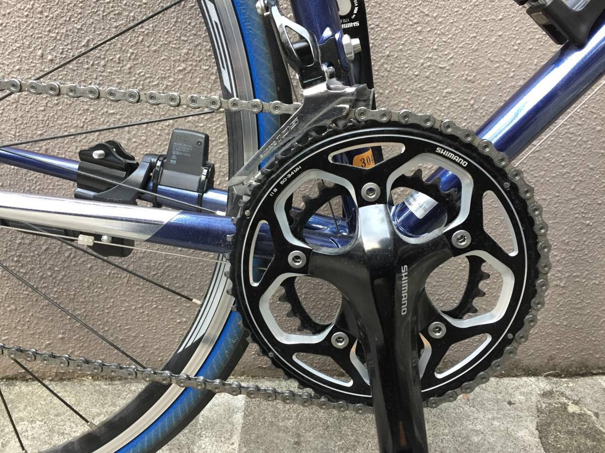 パナソニック ロードバイク Frc08 540 タンゲプレステージクロモリ シマノ105 5800 540mm 売買されたオークション情報 Yahooの商品情報をアーカイブ公開 オークファン Aucfan Com