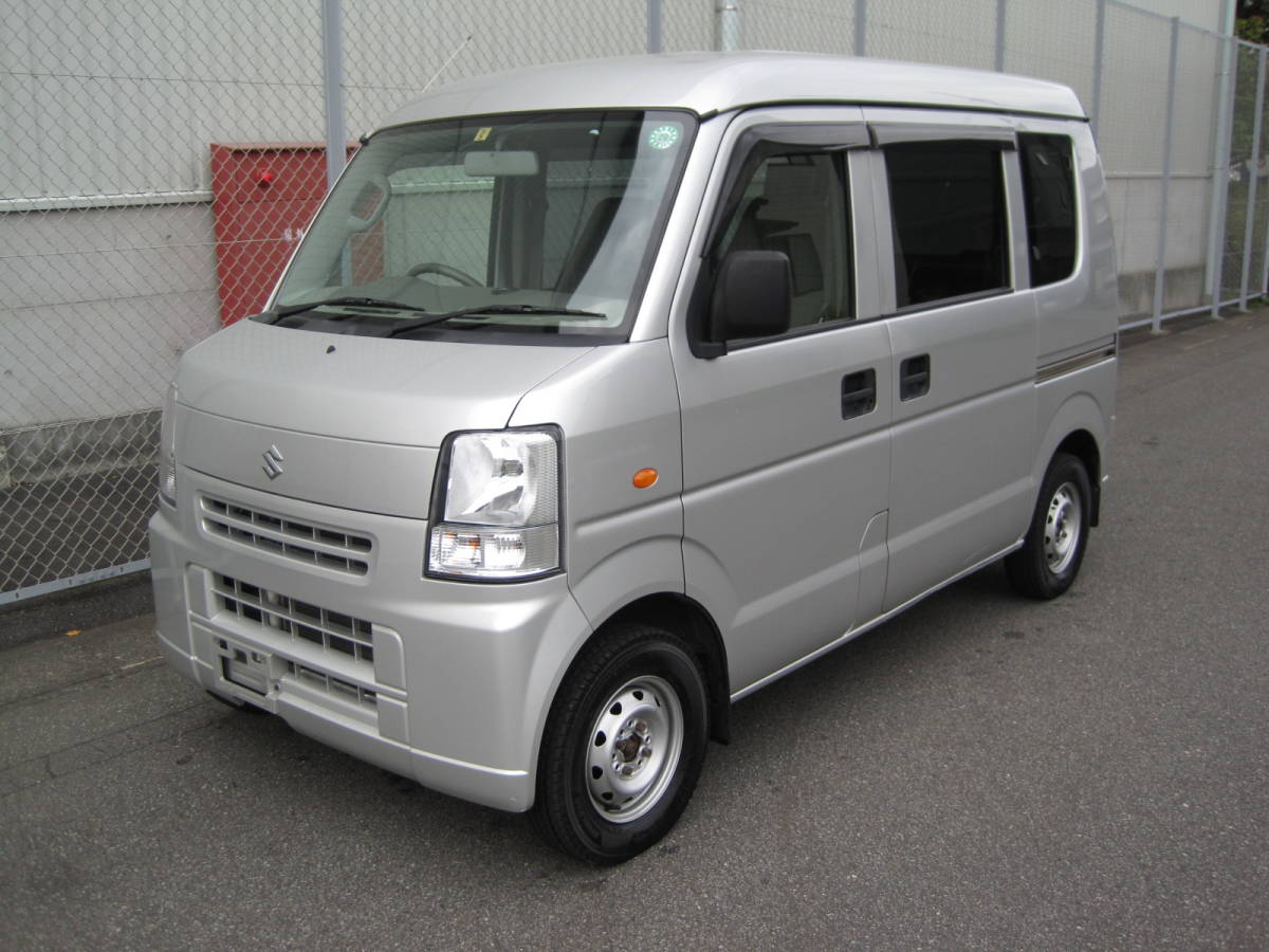 【492】　平成24年式　エブリィ　5MT　パートタイム4WD　5速　マニュアル　軽　バン　貨物　無事故　実走行　即決189000円