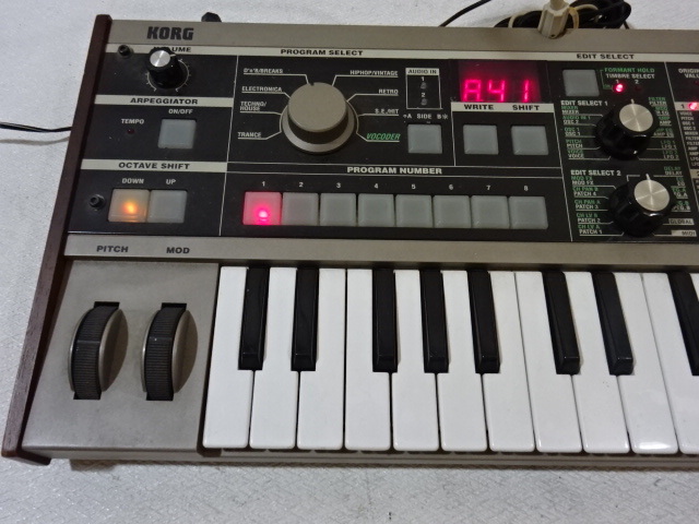 37鍵◇◇KORG microKORG SYNTHESIZER VOCODER シンセサイザー
