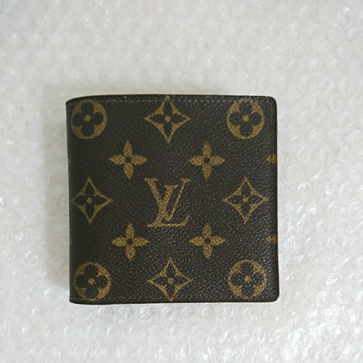 LOUIS VUITTON ルイヴィトン モノグラム 二つ折り財布小銭入れ付き 