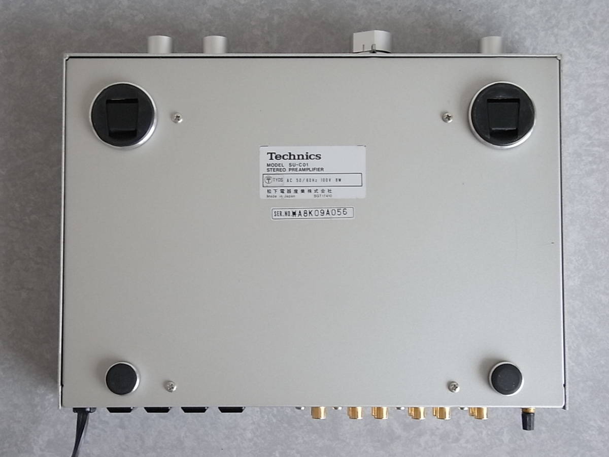 名機Technics テクニクス プリアンプ コントロール アンプ SU-C01 □Technics SU-C01 コントロール・プリアンプ 完動品 整備品□ 一般
