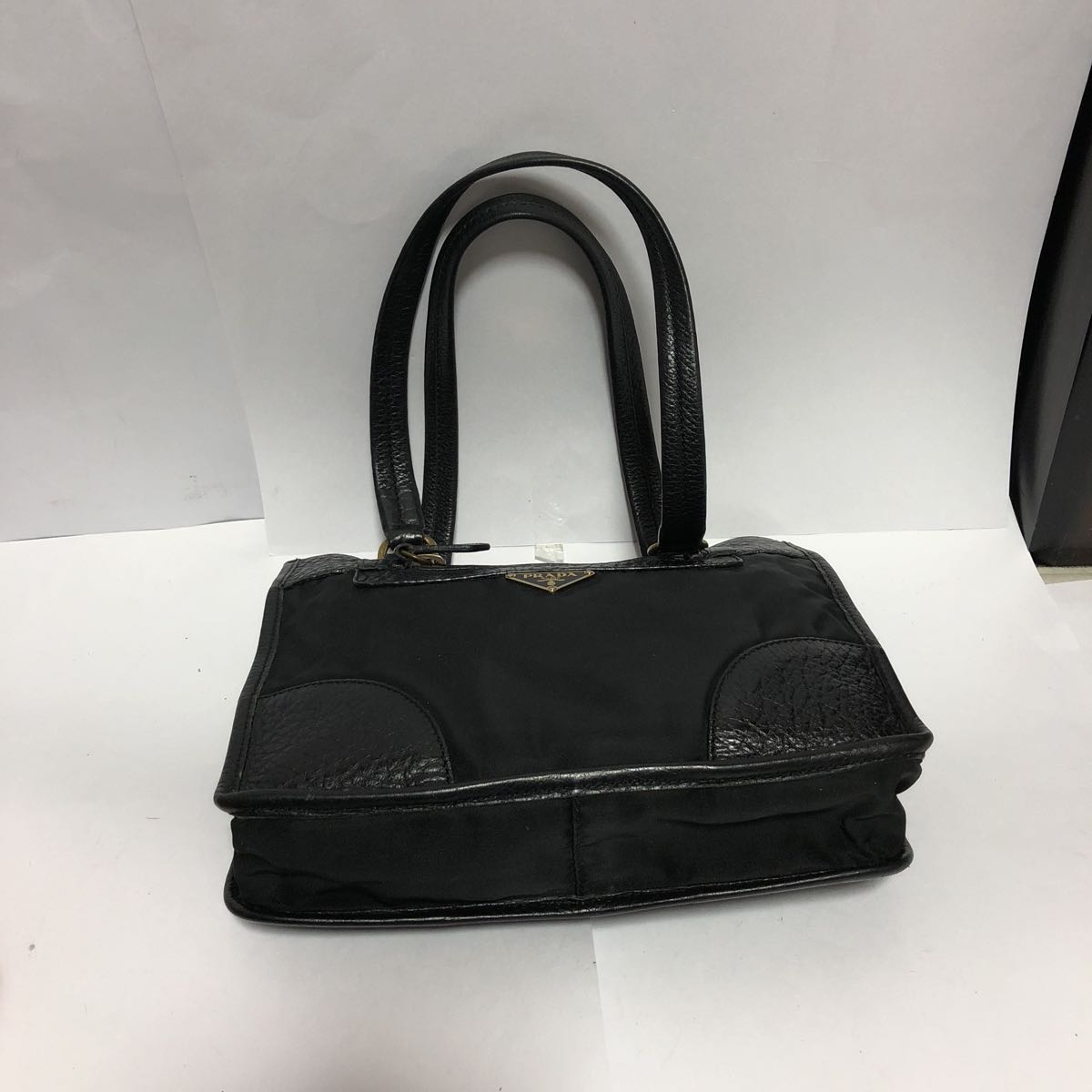 良品 PRADA プラダ ハンドバック ワンショル バッグ カバン 1円～ 白タグ