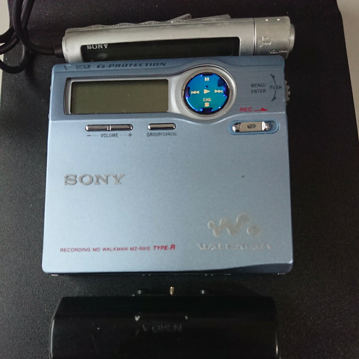 SONY ソニー MD WALKMAN/MDレコーダー MZ-N910 リモコン RM-MC35ELK