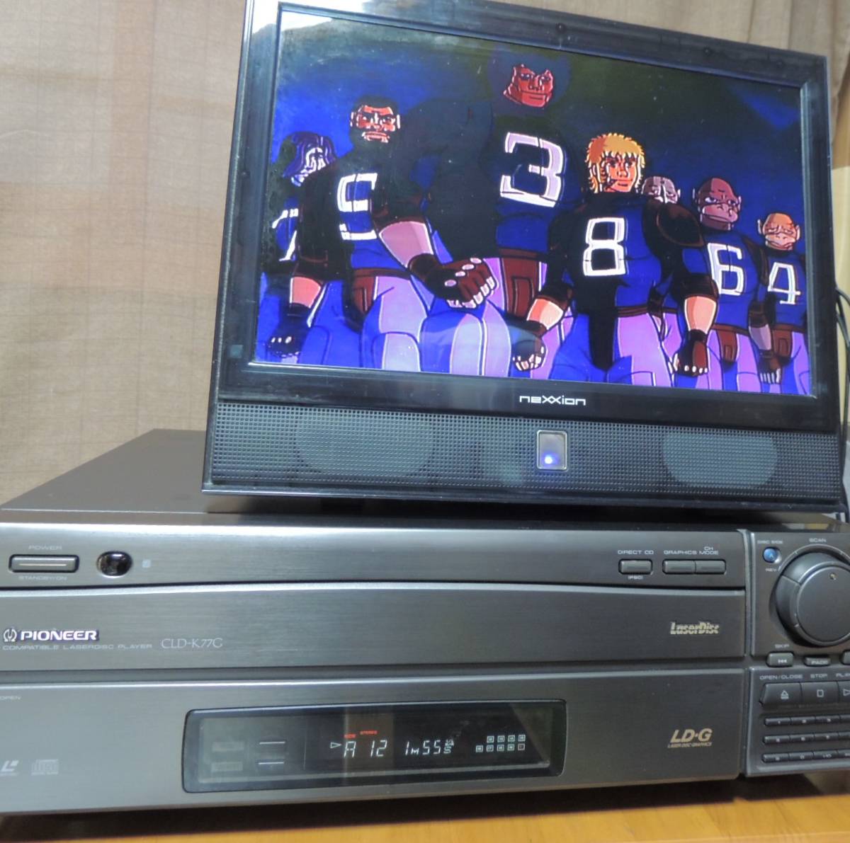 PIONEER パイオニア LDプレーヤー CLD-K77G カラオケレーザーディスク