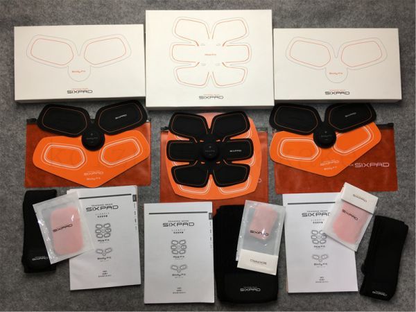 MTG Sixpad ボディフィット 3点セット ( AbsFit 1+ BodyFit 2セット 