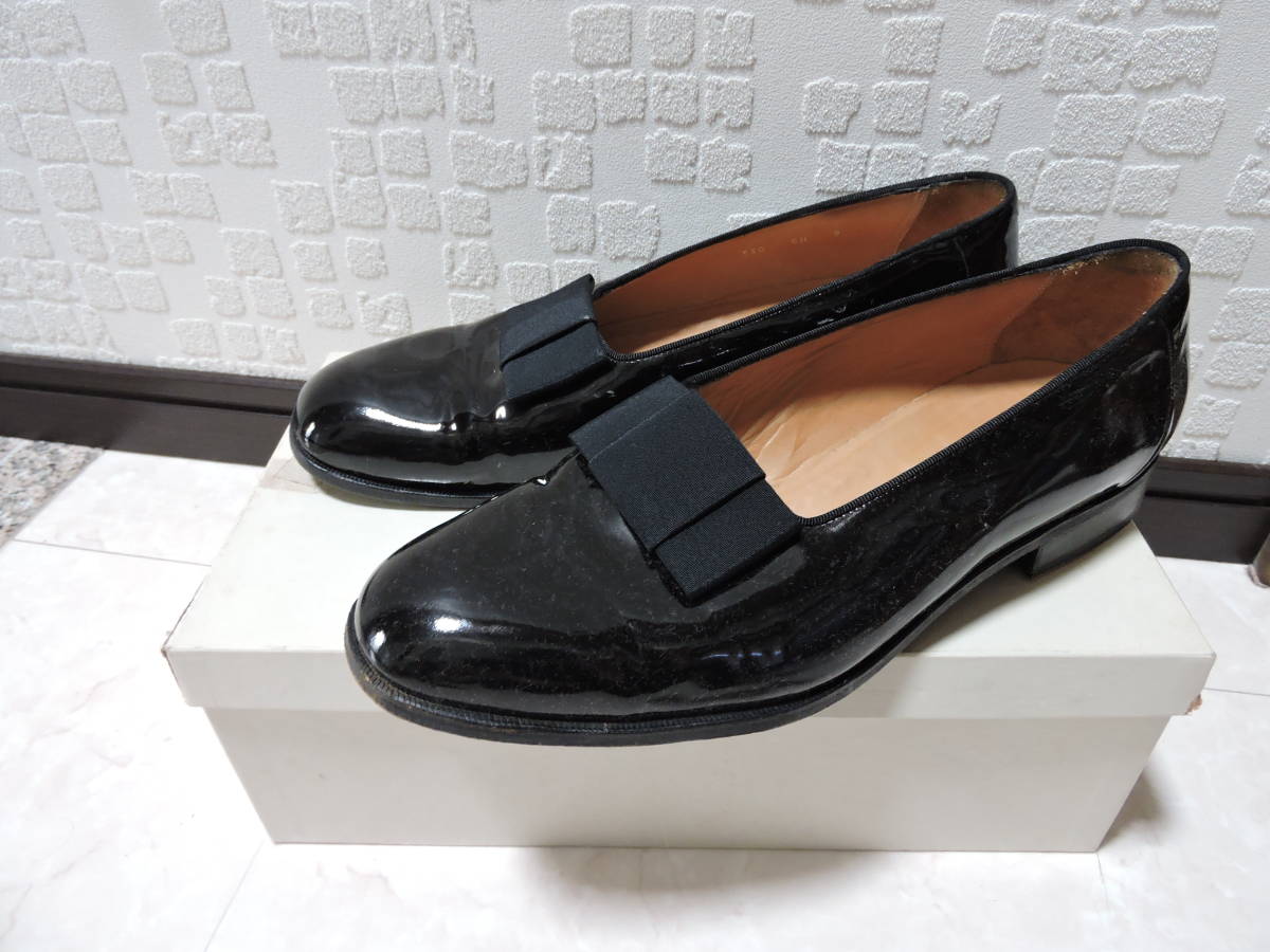 イタリア製 ジョルジオアルマーニ パテントレザー エナメルシューズ 28cm GIORGIO ARMANI/ジョルジオ アルマーニ】エナメルシューズ （9