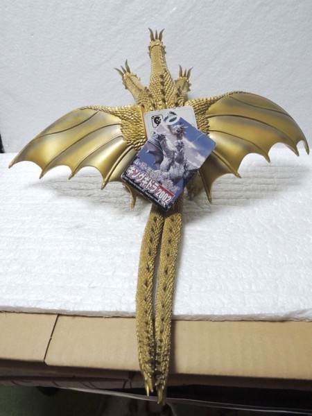 ムービーモンスターシリーズ キングギドラ 0 タグ付き : ソフビ BANDAI 