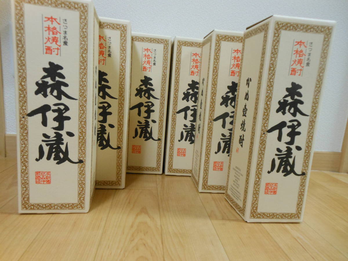 森伊蔵 720ml 「6本セット」 薩摩焼酎 JAL限定品（送料無料）