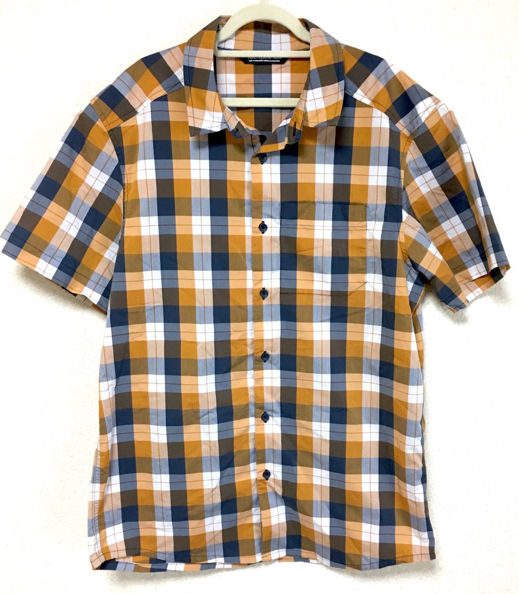 【美品】Arc'teyrx　アークテリクス チェックシャツ　Mサイズ